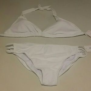 NWT Swimsuits for All Ashley Graham White Bikini